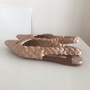 Zara Basics Nude Flats
